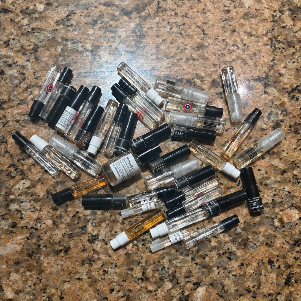 Niche luxury perfume 39 samples lot